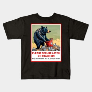 Bear Sign Kids T-Shirt